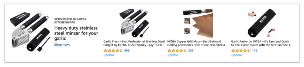3. Mitba Kitchenware Sponsored Brands