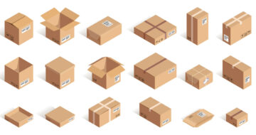 Boxes of different dimensions